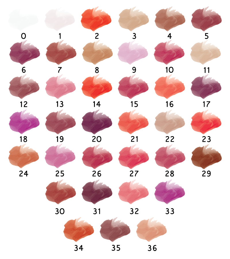 BROOKLIN Lip Gloss palette