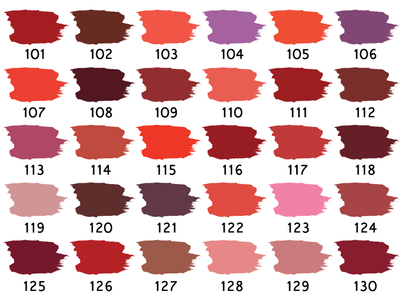 IMPALA Longlasting Lipstick palette